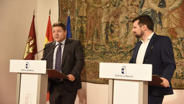 Emiliano García-Page y secretario PSOE Castilla y León Emiliano García-Page y secretario PSOE Castilla y León