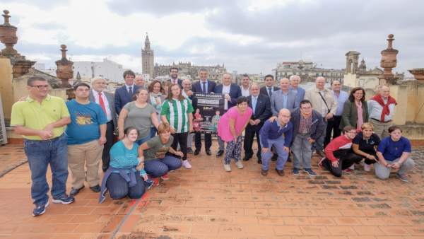 Presentación del 'Derbi Solidario' Presentación del 'Derbi Solidario'