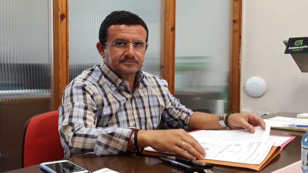 El diputado provincial del PA, Ángel Gómez El diputado provincial del PA, Ángel Gómez