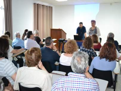 Charla a laicos en la Diócesis de Huelva.