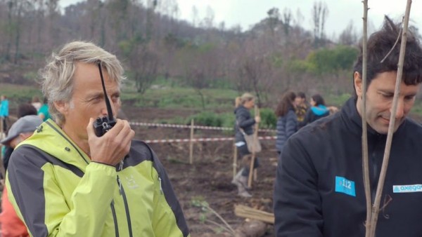 Jesús Calleja en el programa 'Volando voy' dedicado a los incendios de Galicia del año pasado. Jesús Calleja en el programa 'Volando voy' dedicado a los incendios de Galicia del año pasado.