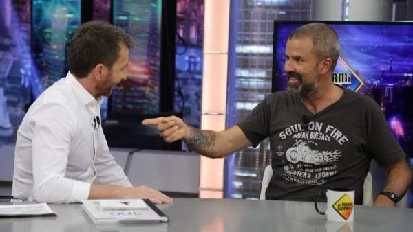 Pau Donés, en 'El hormiguero'. Pau Donés, en 'El hormiguero'.
