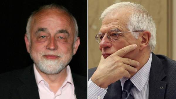 Jan Peumans y Josep Borrell Jan Peumans y Josep Borrell