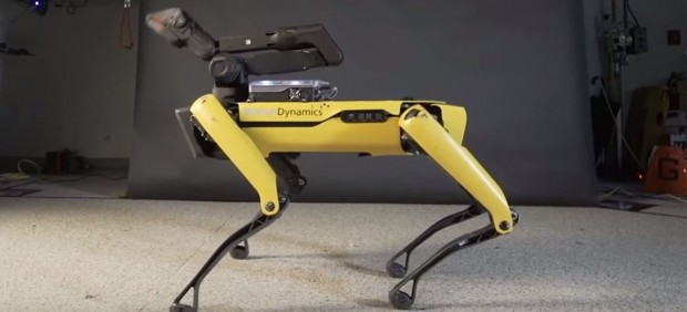 Uno de los robots de Boston Dynamics