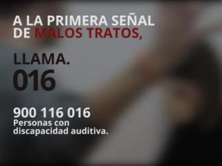 Teléfono 016 contra la violencia de género