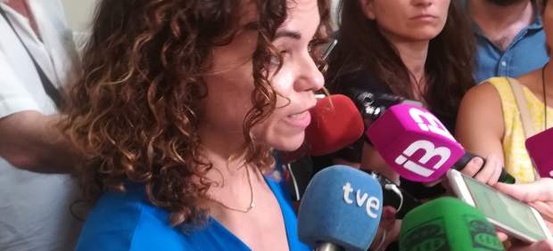 Rosario Sánchez agradece el trabajo de las personas que han participado en operativo de búsqueda ...