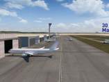 Infografía de la pista del proyecto de nuevo aeropuerto