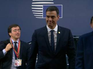 Sánchez llega a Bruselas para hablar sobre Brexit, Presupuestos y migración