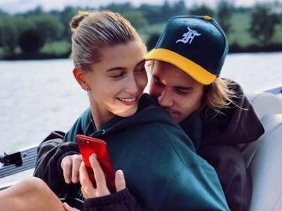 Hailey Baldwin y Justin Bieber