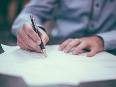Firma de una hipoteca