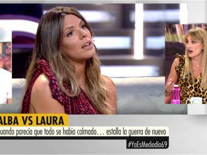 Laura Matamoros y Alba Carrillo