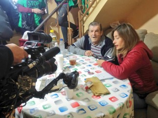 Imagen del desahucio de Nani y Mariano