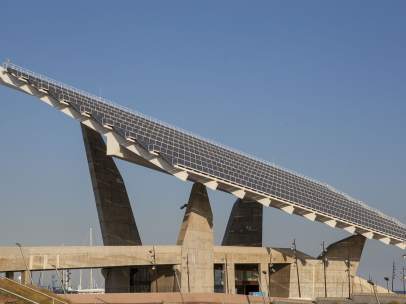 Barcelona Energia comercializará la energía que produzca la placa fotovoltaica del Fòrum, en Barcelona.