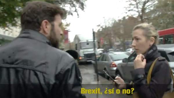 Gonzo, de 'El Intermedio', en Londres. Gonzo, de 'El Intermedio', en Londres.