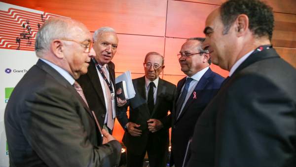 José Manuel García Margallo y Joaquín Almunia José Manuel García Margallo y Joaquín Almunia