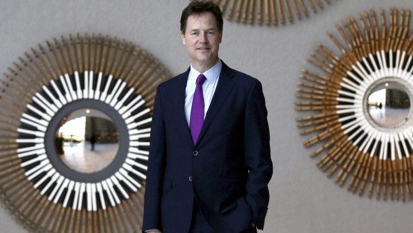 Nick Clegg, exviceprimer ministro británico Nick Clegg, exviceprimer ministro británico