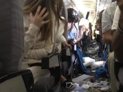 Vuelo tras turbulencia