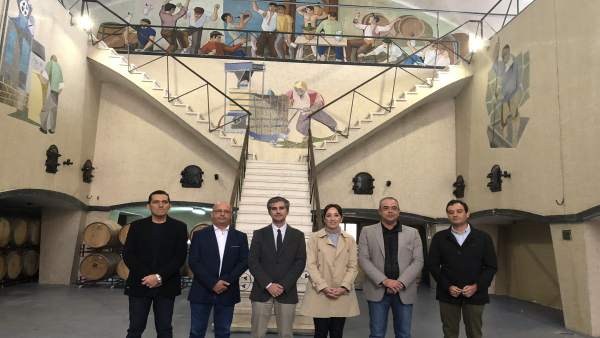 Imagen de la visita a la bodega en Bullas Imagen de la visita a la bodega en Bullas