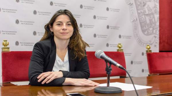 La concejal de Vamos Granada Marta Gutiérrez La concejal de Vamos Granada Marta Gutiérrez