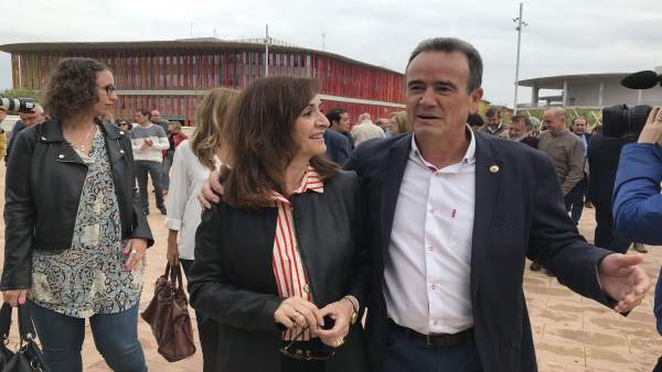 Sánchez Quero y la delegada del Gobierno en Aragón, Carmen Sánchez Sánchez Quero y la delegada del Gobierno en Aragón, Carmen Sánchez