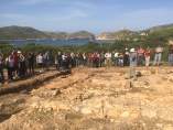 Visita arqueológica en Cabrera