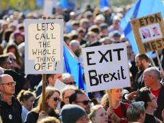 Londres acoge la mayor protesta hasta la fecha contra el 'brexit' y por un nuevo referéndum