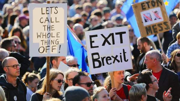 Manifestación contra el 'brexit' Manifestación contra el 'brexit'