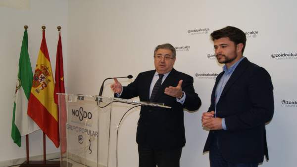Juan Ignacio Zoido, junto a Beltrán Pérez Juan Ignacio Zoido, junto a Beltrán Pérez