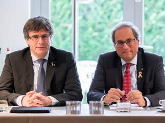 Torra y Puigdemont