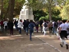 Estampidas en el parque del Retiro por un Pokémon especial
