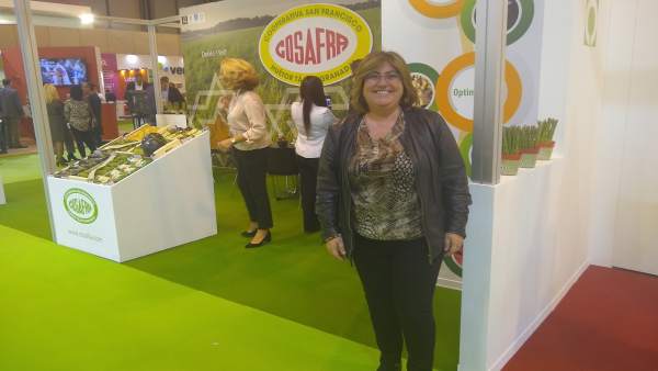 Ana Muñoz, de la Diputación de Granada, en Fruit Attraction Ana Muñoz, de la Diputación de Granada, en Fruit Attraction