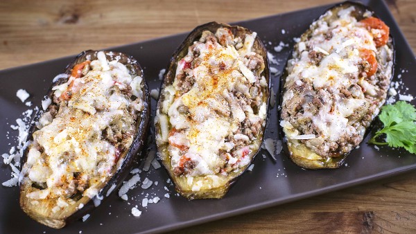 Berenjenas rellenas Berenjenas rellenas