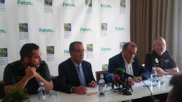 Representantes de la Asociación Hotelera de Palmanova-Magaluf Representantes de la Asociación Hotelera de Palmanova-Magaluf