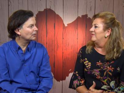 Francisco y Loli, en 'First Dates'.