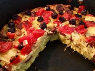 Tortilla de patatas australiana