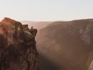 Un fotógrafo capta una impresionante pedida de mano