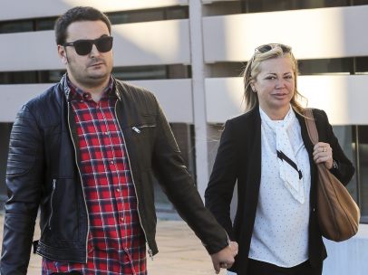 Belén Esteban y su pareja Miguel Martos