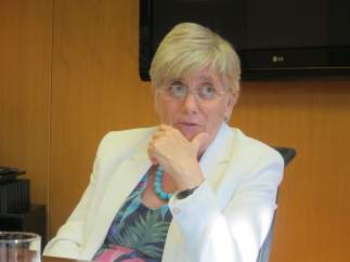 La exconsellera de Enseñanza Clara Ponsatí.