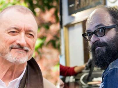 Arturo Pérez-Reverte y Igmatius Farray