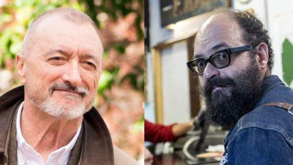 Arturo Pérez-Reverte y Igmatius Farray Arturo Pérez-Reverte y Igmatius Farray
