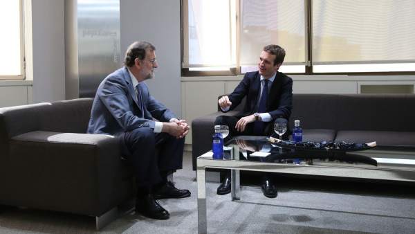 Rajoy y Casado Rajoy y Casado
