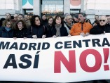 concentración Plataforma Afectados Madrid Central