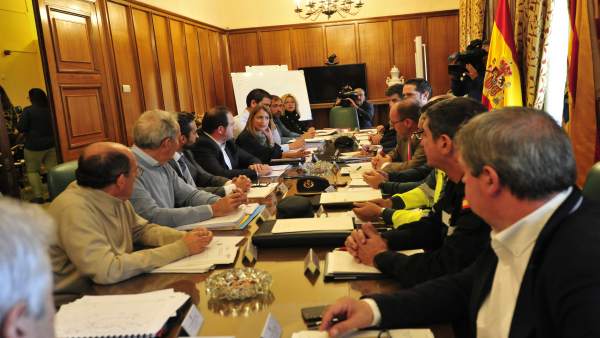 Reunión sobre el plan de vialidad invernal en Teruel Reunión sobre el plan de vialidad invernal en Teruel
