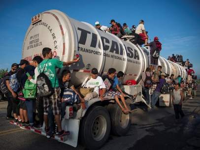 Caravana de migrantes centroamericanos