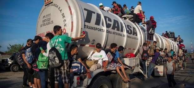 Caravana de migrantes centroamericanos