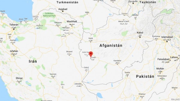 Localización Farah Afganistán Localización Farah Afganistán