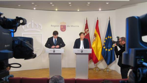 Imagen de la rueda de prensa posterior al Consejo de Gobierno Imagen de la rueda de prensa posterior al Consejo de Gobierno