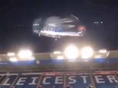Helicóptero del Leicester