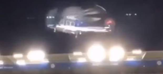 Helicóptero del Leicester