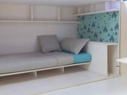 Proyecto de 'pisos colmena' de la empresa Haibu 4.0